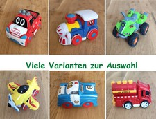 Wackelauto mit beweglichen Teilen Spielzeugauto Feuerwehr Flugzeug Oldtimer etc.