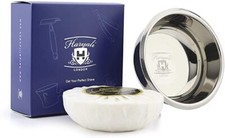 Rasieren Edelstahlschale