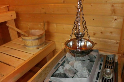 Sauna deluxe verdampferschale - sauna,