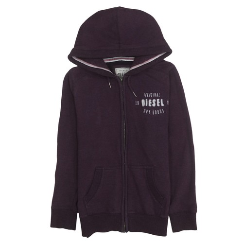 Diesel damen lila hoodie mit - diesel,