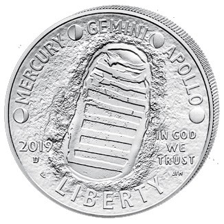 Dollar münze - 1, 2