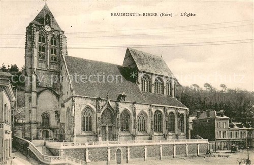 Beaumont roger eglise - beaumont-le-roger,