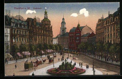 Ansichtskarte frankfurt m - ansichtskarte, a.