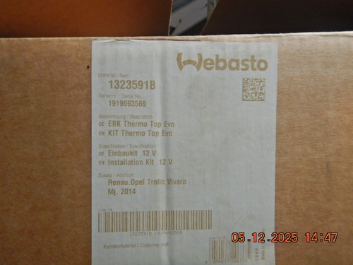 Webasto 1323591b - webasto,