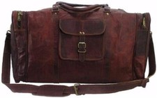 Herren Leder Vintage Seesack