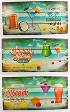 Deko Schild Wand Longdrink