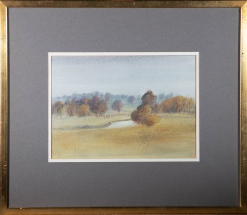Pastell herbstnebel des - pastell,