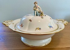 Wunderschöne Deckelterrine Terrine Meissen Streublume Streublümchen Knaufzeit