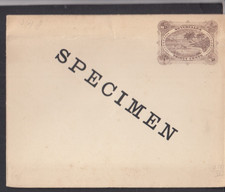 RE036/ Seychellen Ganzsache Umschlag Leuchtturm Palmen SPECIMEN  *