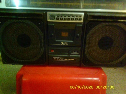 Sharp stereo kassettenradio - sharp, stereo-kassettenradio