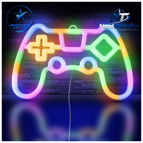 Gamer led neonlicht spiel - led,