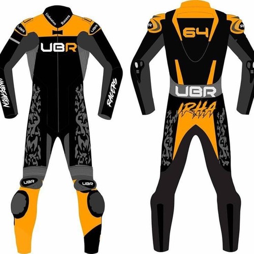 Schwarz orange ubr bike - schwarz,,