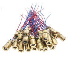 10Stks 650nm 6mm 3V 5mW Mini