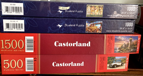 Puzzle puzzlepaket konvolut - puzzlepaket,,