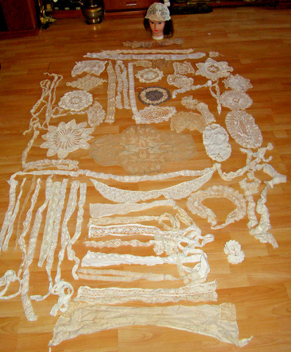 Konvolut spitzen und - spitzen, 19