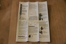 2-teilig Bedienungsanleitung Rohloff Achsplatte Kettenführung *** mehrsprachig