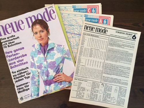 Neue mode 1970 burda juni - neue,