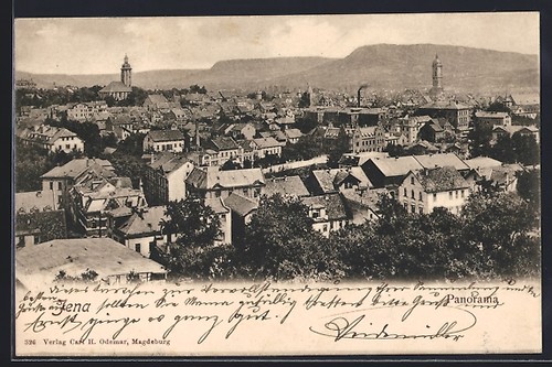 Ansichtskarte jena - ansichtskarte,