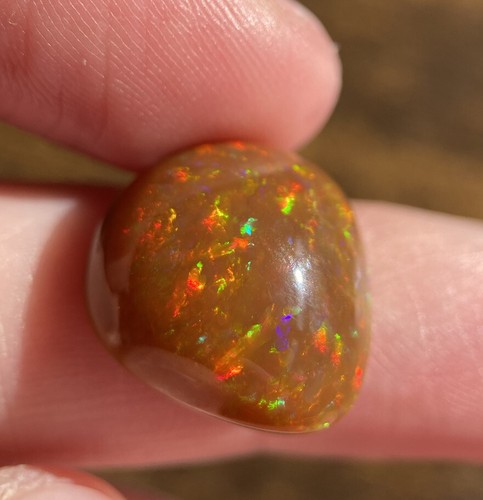 Brauner welo opal poliert - opal,