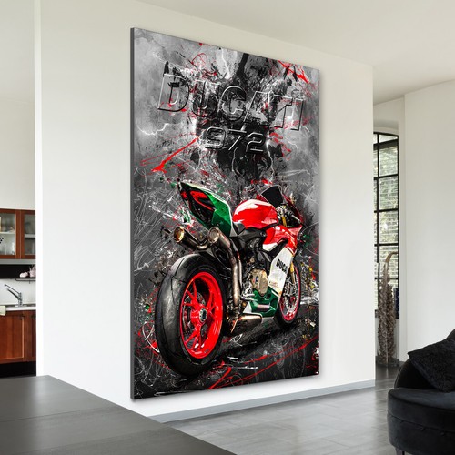Leinwandbild ducati panigale - leinwandbild,