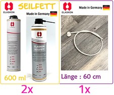 2x Elaskon Seilfett 600ml