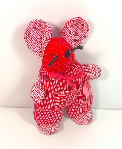 Sigikid maus stoff rot weiß - rot,