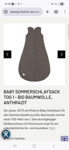 Lessing bio sommerschlafsack - bio,