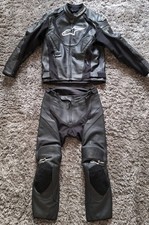 Alpinestars Lederkombi - Jacke 50 - Hose 48 - neuwertig