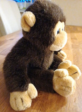 Affe Stofftier Plüschtier 28