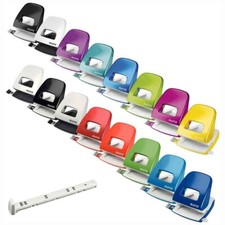 LEITZ Locher NeXXt 5008 Metall bis 30 Blatt | metallic | Ersatzschiene [wählbar]