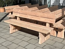 Sitzbank holz massiv garten