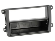 VW TRANSPORTER T5 MULTIVAN TOURAN / Radio Blende, Einbau Rahmen, 1-DIN o. 2-DIN