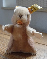 STEIFF Hamster 2200/10 aus den 70er Jahren, ca. 10 cm groß
