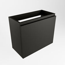 bad unterschrank olan 60 x 30 x 40 cm cm 1 schublade schwarz für gäste wc