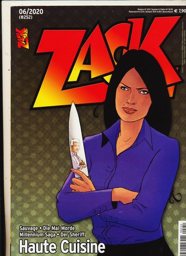 Zack comic magazin 252 - comic,