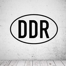 Wandtattoo DDR - Aufkleber