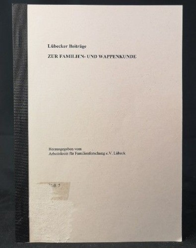 Lübecker beiträge zur - lübecker,