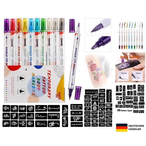 Temporary tattoo markers for - tattoo,