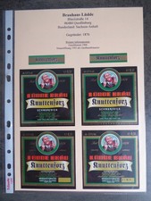 Bieretiketten, ST, Quedlinburg, Brauhaus Lüdde