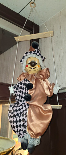 Clown marionette 350 - clown, mm
