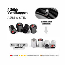 4 Stk. Ventilkappen im AUDI