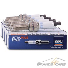 4x BERU ZÜNDKERZE ULTRA TITAN