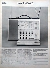 Braun T 1000 CD,   originale