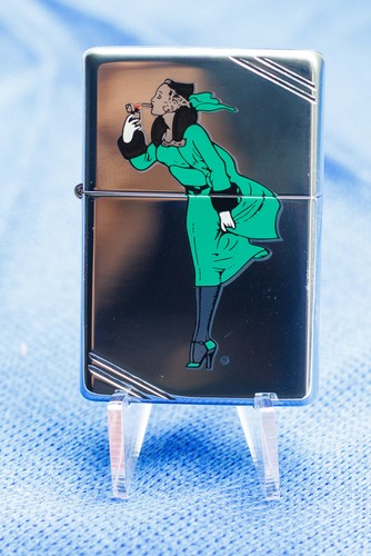Zippo windy girl - windy, green