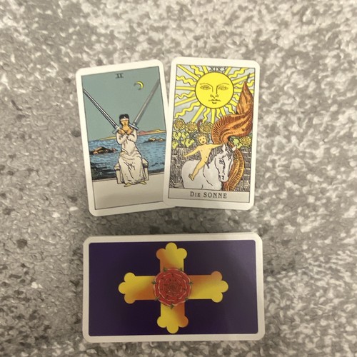 Tarotkarten set zwei - set, der