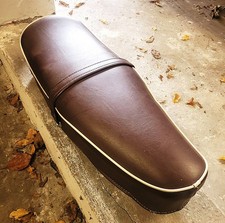 VESPA Sattel Sitzbank, CLASSIC Zweisitzer, Leder, braun, neuwertig