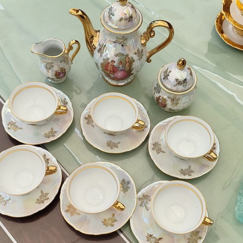Bavaria porzellan tee set - bavaria,