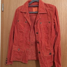 Cecil Cordjacke Damen Orange
