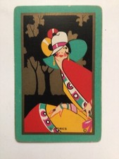 3 Antique Art Deco Narrow