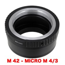 M42 - M 4/3   Micro MFT Objektivadapter  M42  Objektiv Lens an Panasonic Lumix